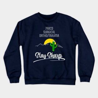 7ABCD Stay Sharp Crewneck Sweatshirt